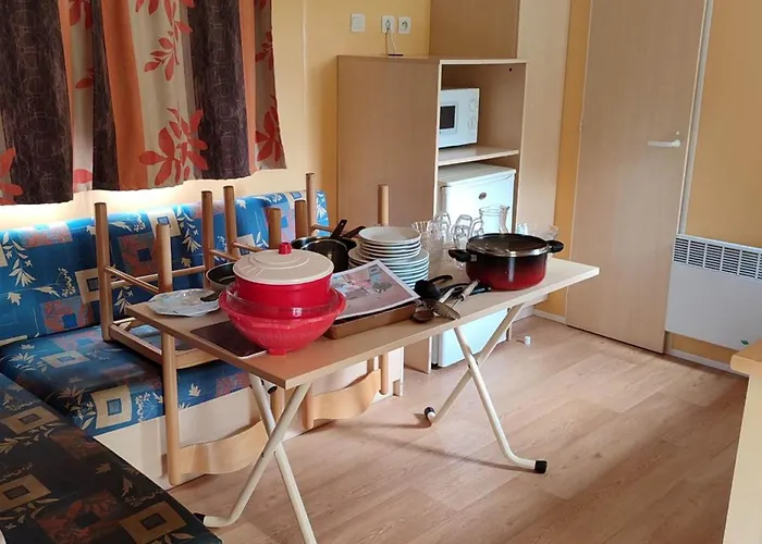 Mobil-home Avec Terrasse - 4 Pers. - Api-1-52-2034 Campsite *